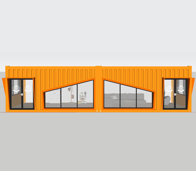 Customized container lounge Put Into Use