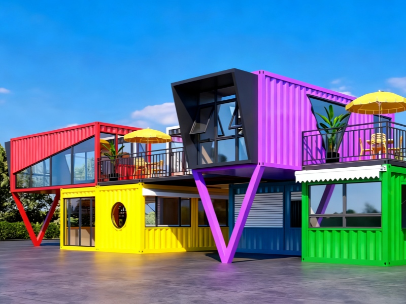 Collective dormitory isolation cabin