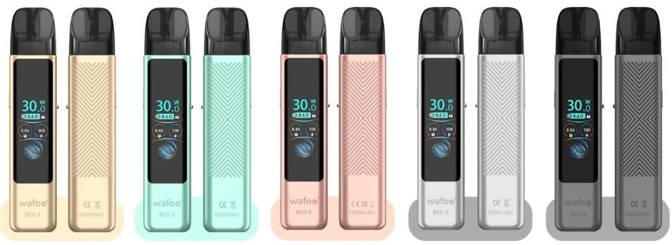 different color of the disposal vape