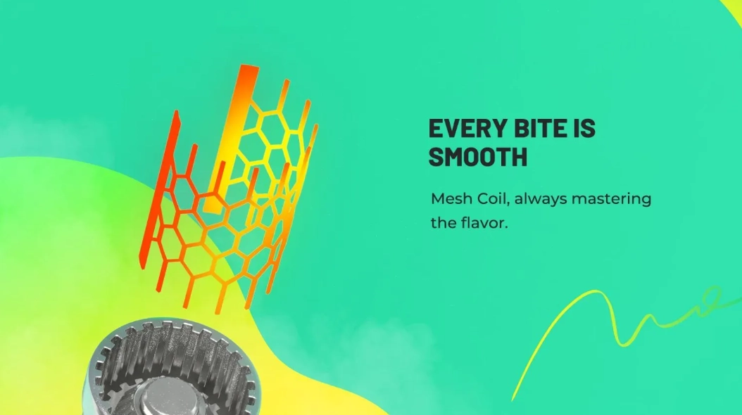 mesh coil of the vape