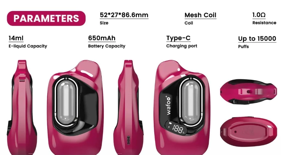parameters of the red vape